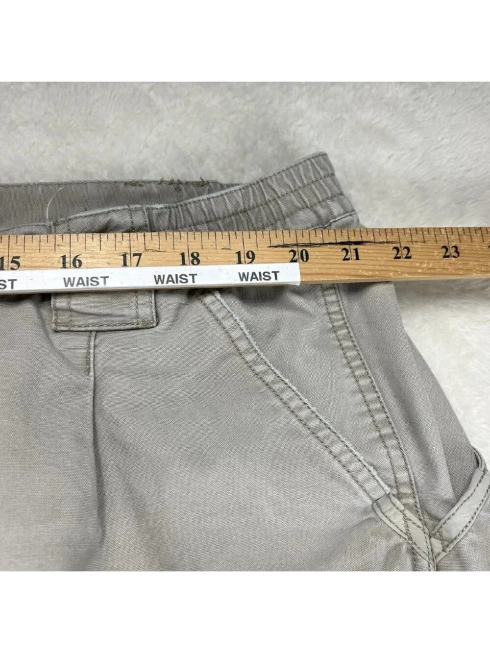 5.11 Tactical Flannel Pants Adult 44x34 Tan Khaki Pockets 74268 Mens “Read”
